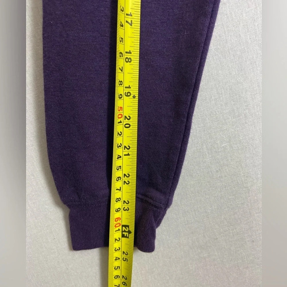 Nike Sportswear Club Fleece Funnel Neck Hoodie Purple Gold Swoosh Sz M - Picture 8 of 9